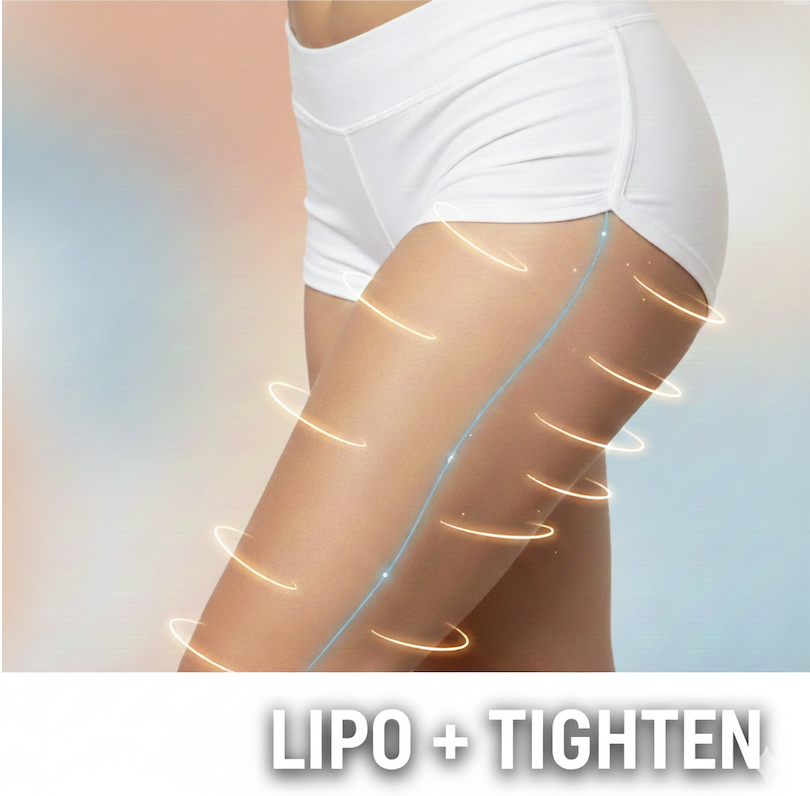 Liposuction of the Thighs — with Skin Tightening Options